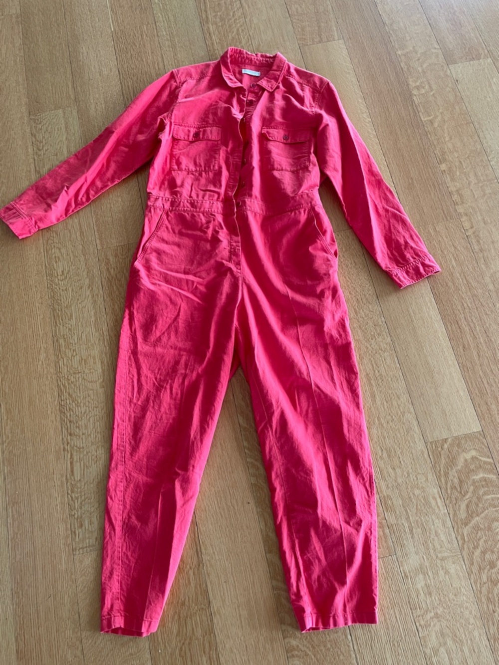 Men’s small red jumpsuit